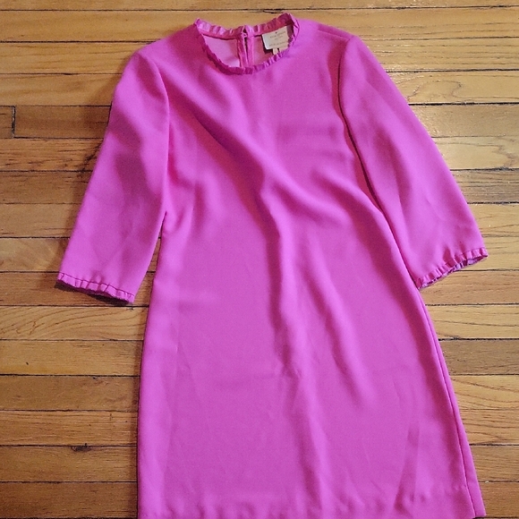 Kate Spade Pink Sheath Dress with Dolman Sleeves - Picture 3 of 3